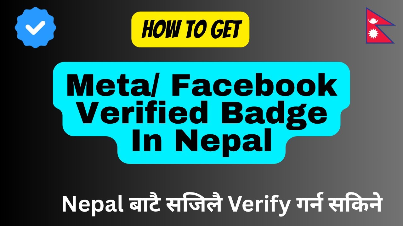 How to get facebook blue tick in Nepal | Get Meta Verified and Look Professional