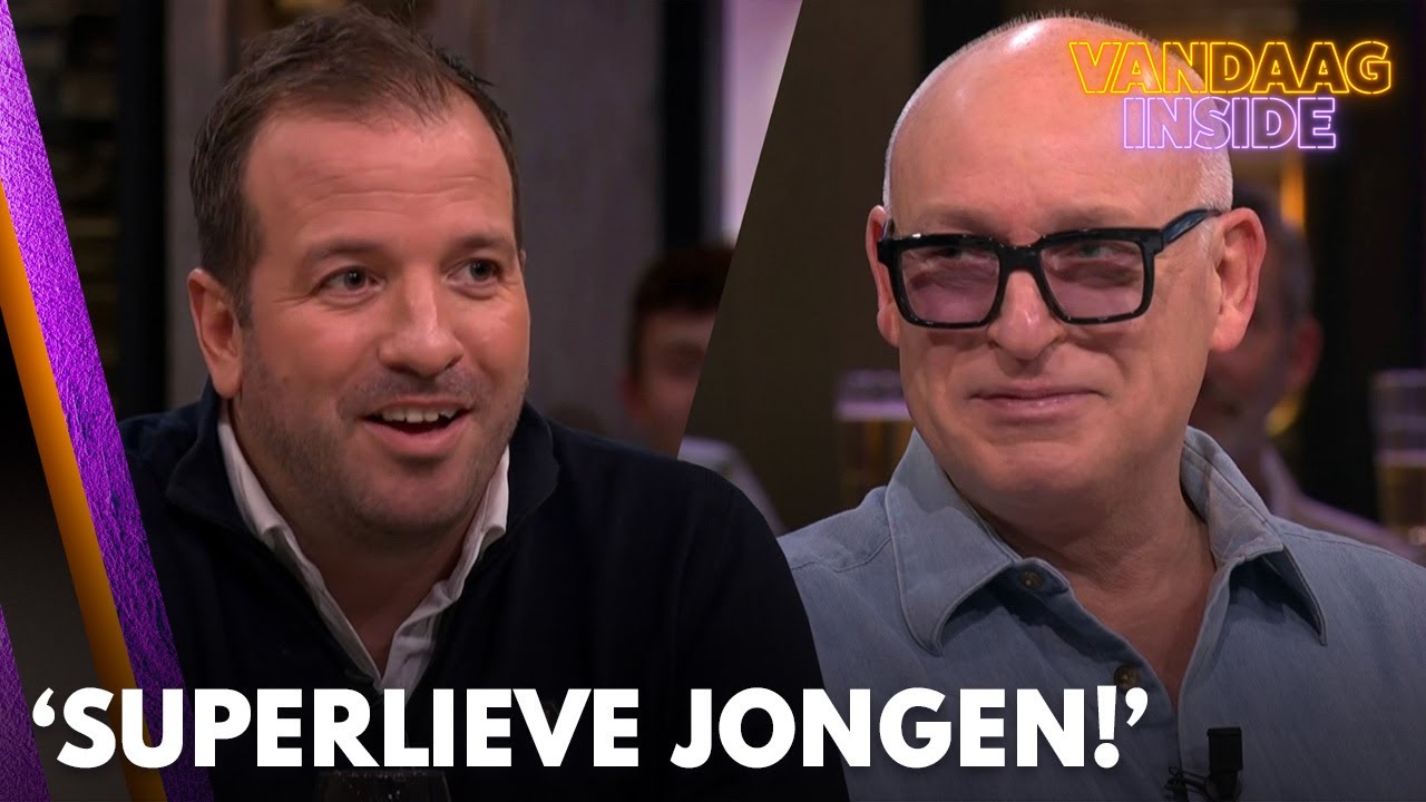 René van der Gijp is te spreken over bezoek Rafael van der Vaart: ‘Superlieve jongen!'