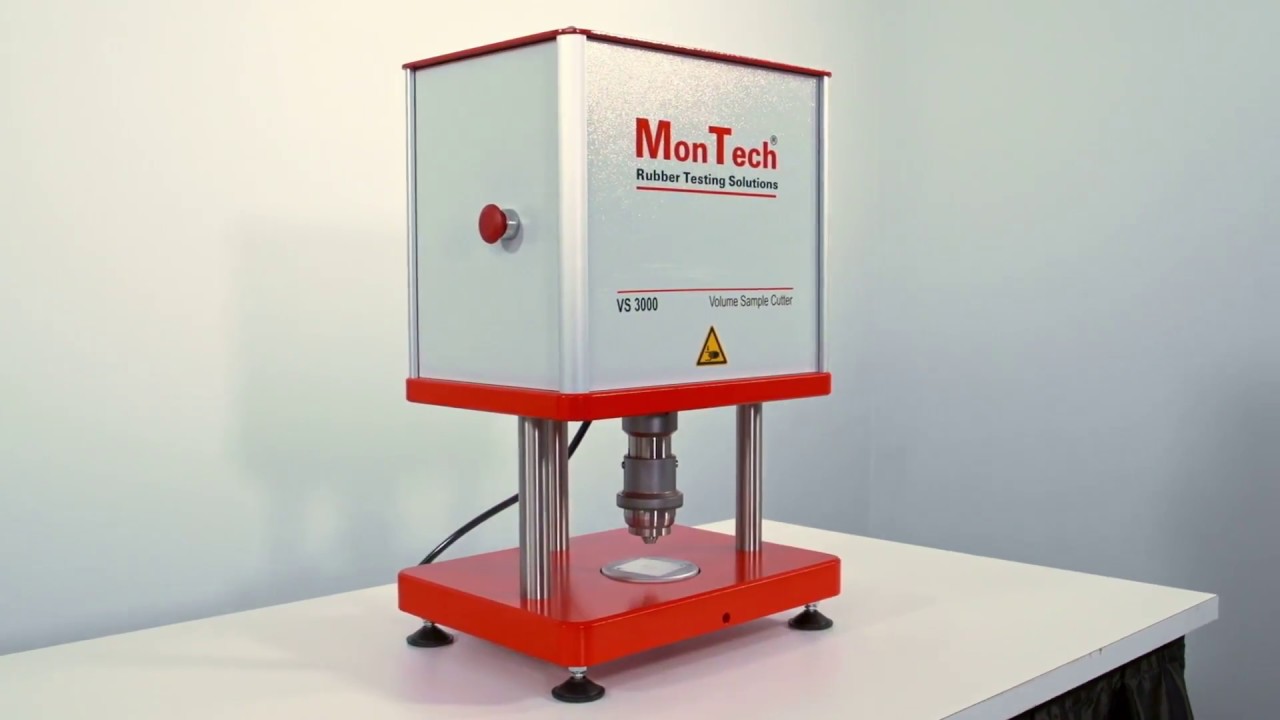 MonTech M-VS 3000  Mooney Viscometer (MV) Sample Cutter