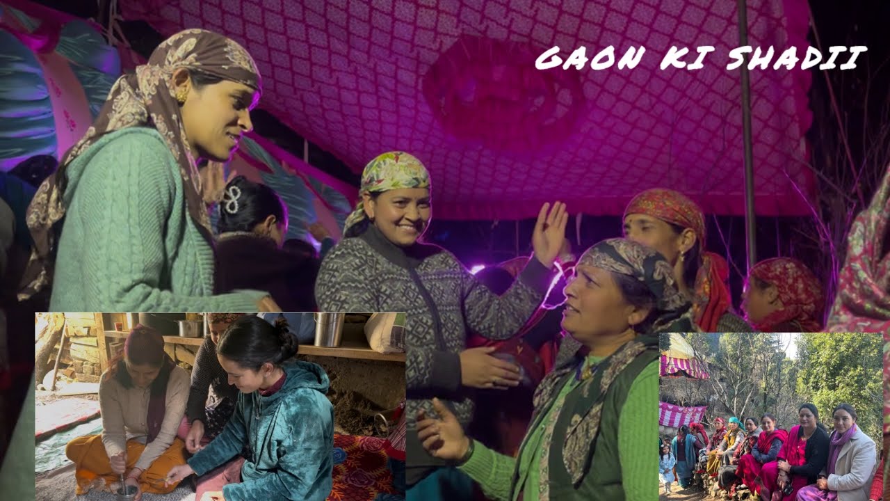 गाँव की शादी ✨😍Full Dance &Hungama😍Himani Sharma😍 