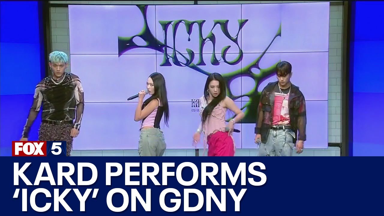 K-pop group KARD performs ‘ICKY’ live on GDNY
