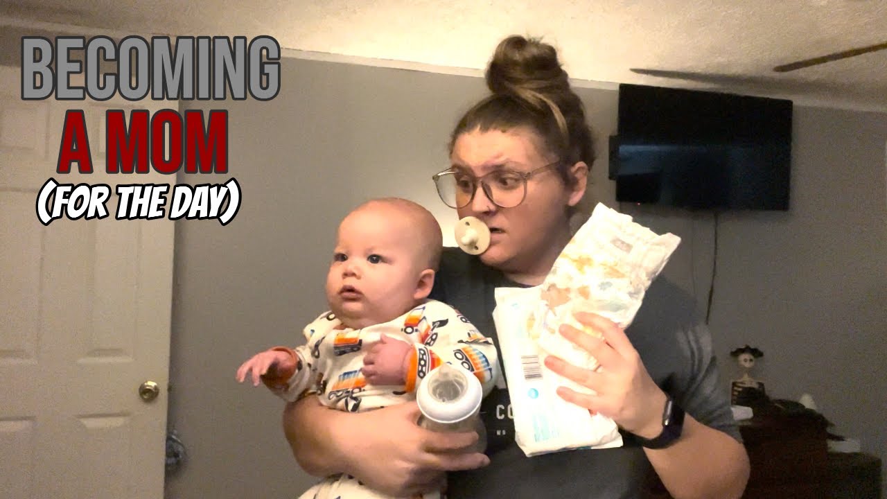 Becoming A Mom (For The Day) || Babysitting My Nephew ALONE