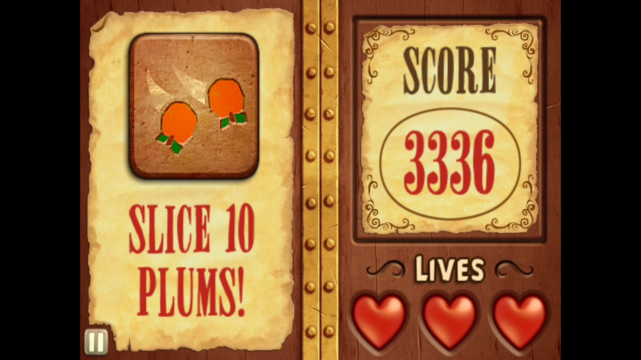 Fruit Ninja Puss in Boots Bandito - high score 7011