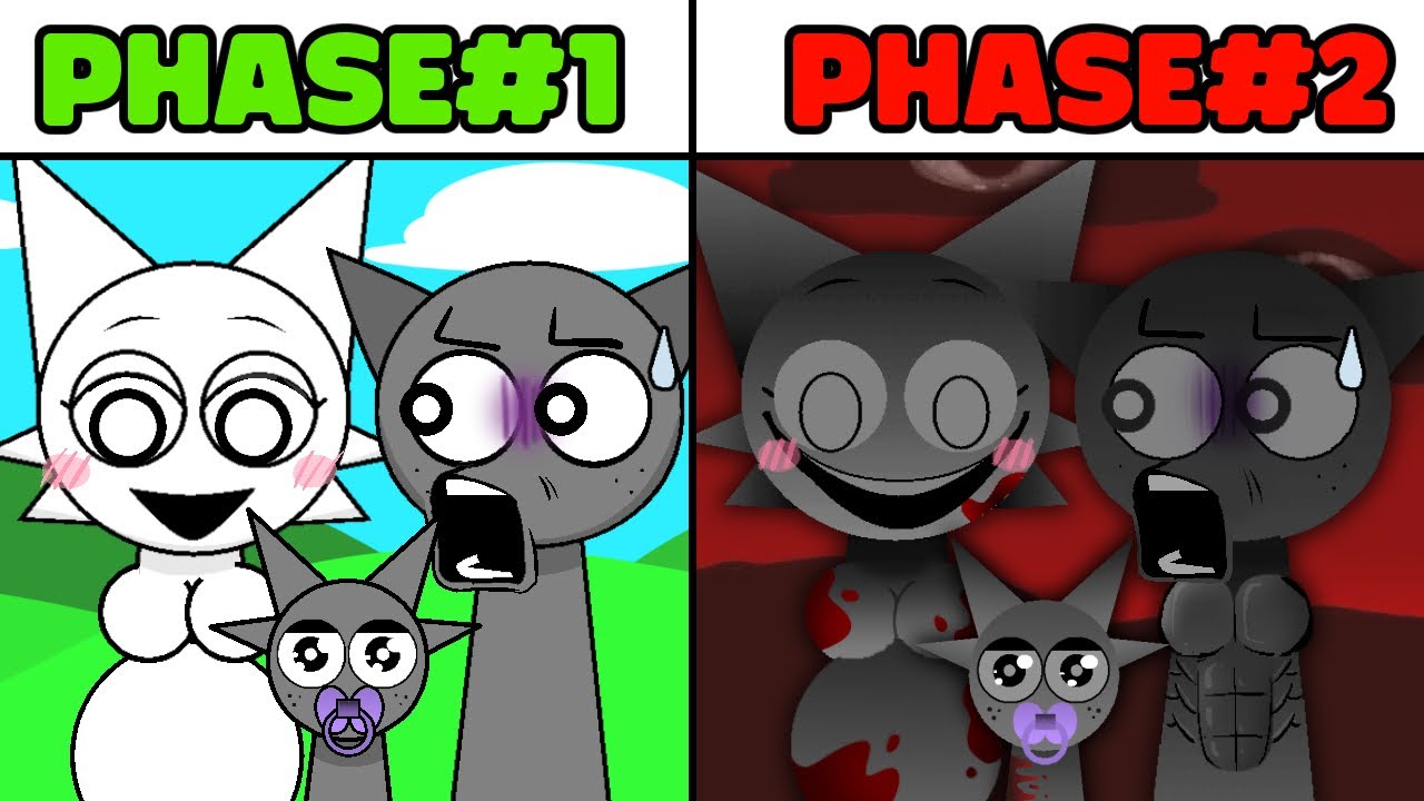 Incredibox Sprunki PHASE 2 Sinner Edition New Mod WITH BABIES + NEW CHARACTER (All Reactions)