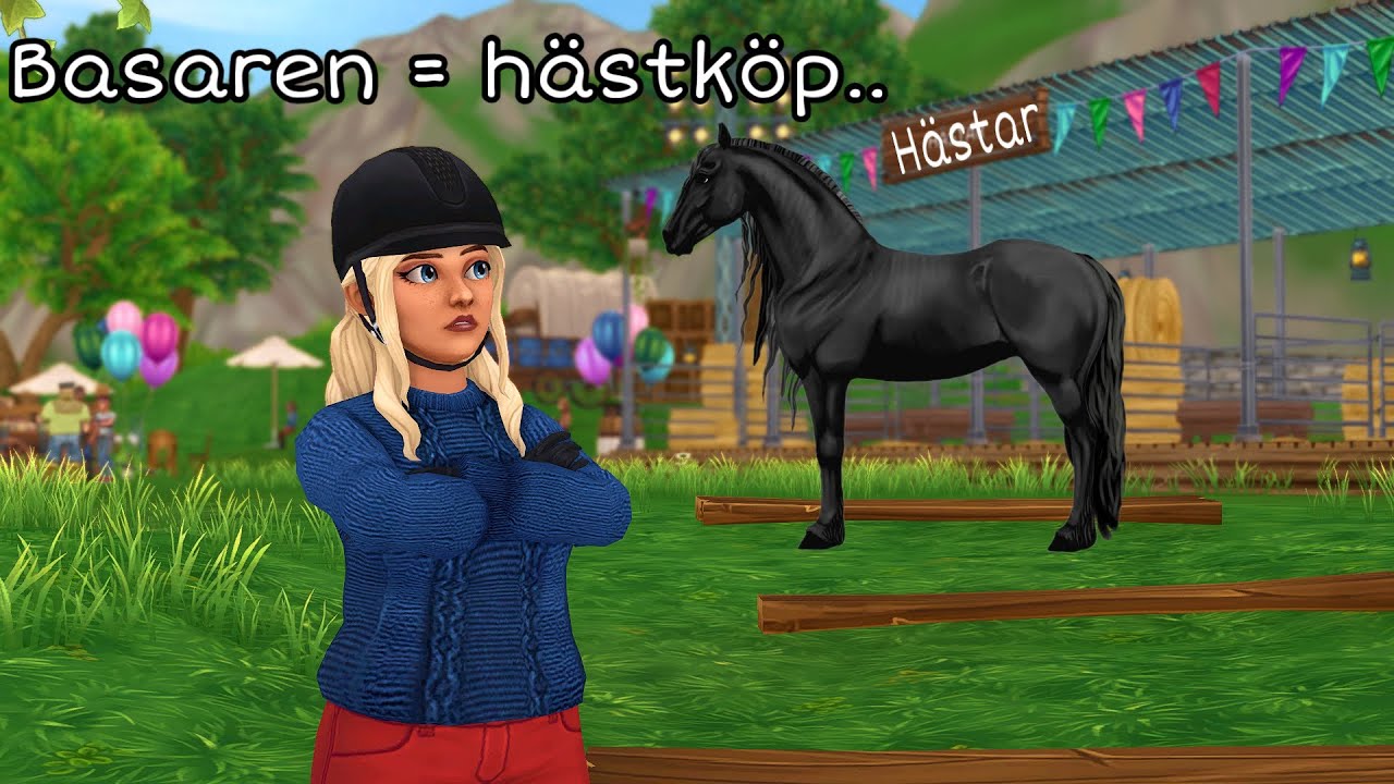 Ny funktion i hagen & kikar in basaren → nya hästisar!