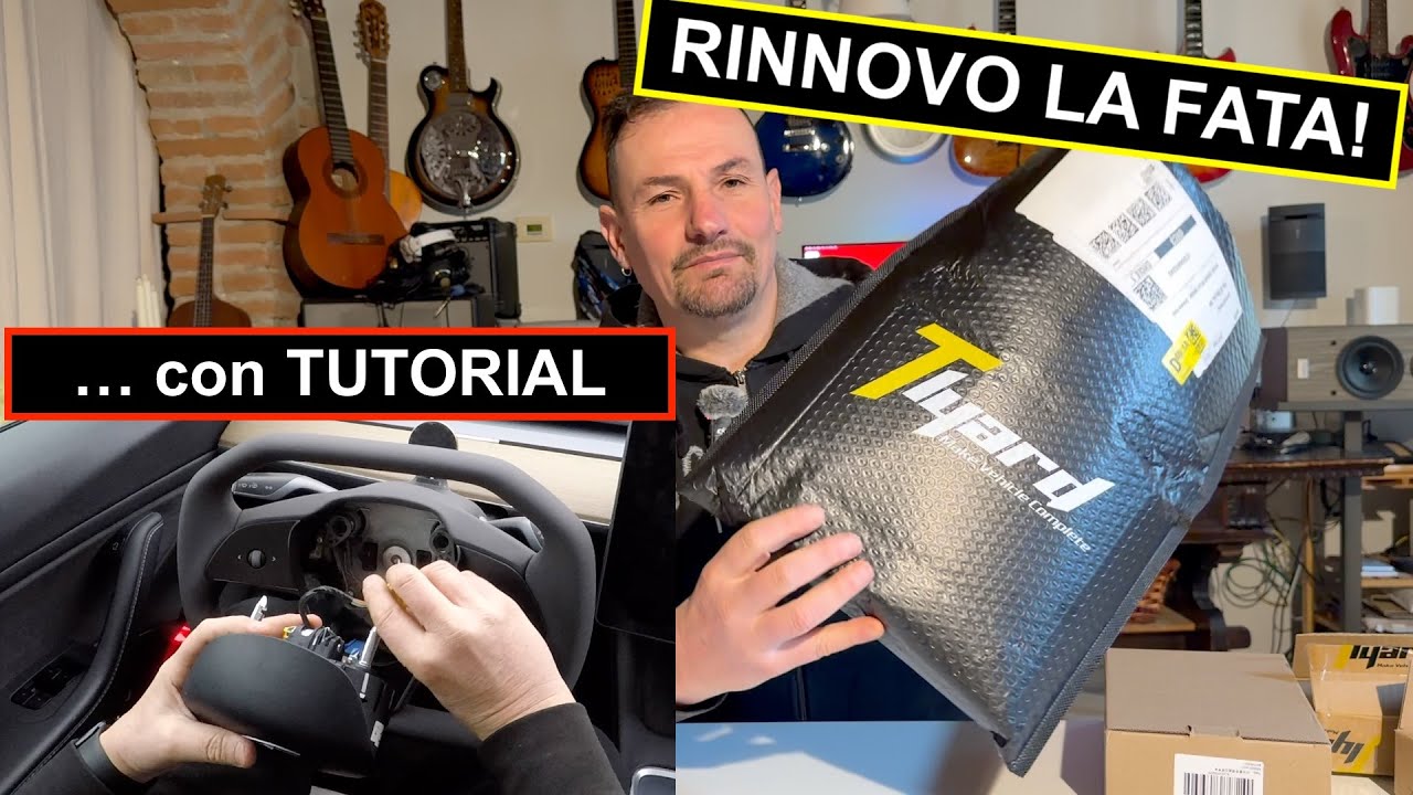 RINNOVO la mia TESLA dopo 5 ANNI di UTILIZZO⚡️ACCESSORI TLYARD ... con TUTORIAL! ✌🏻