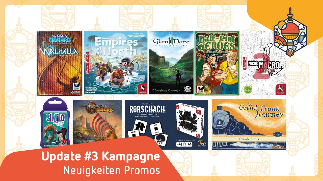 Update #3 - Neuigkeiten zu einzelnen Promos - DANKE für über 35.000 Euro