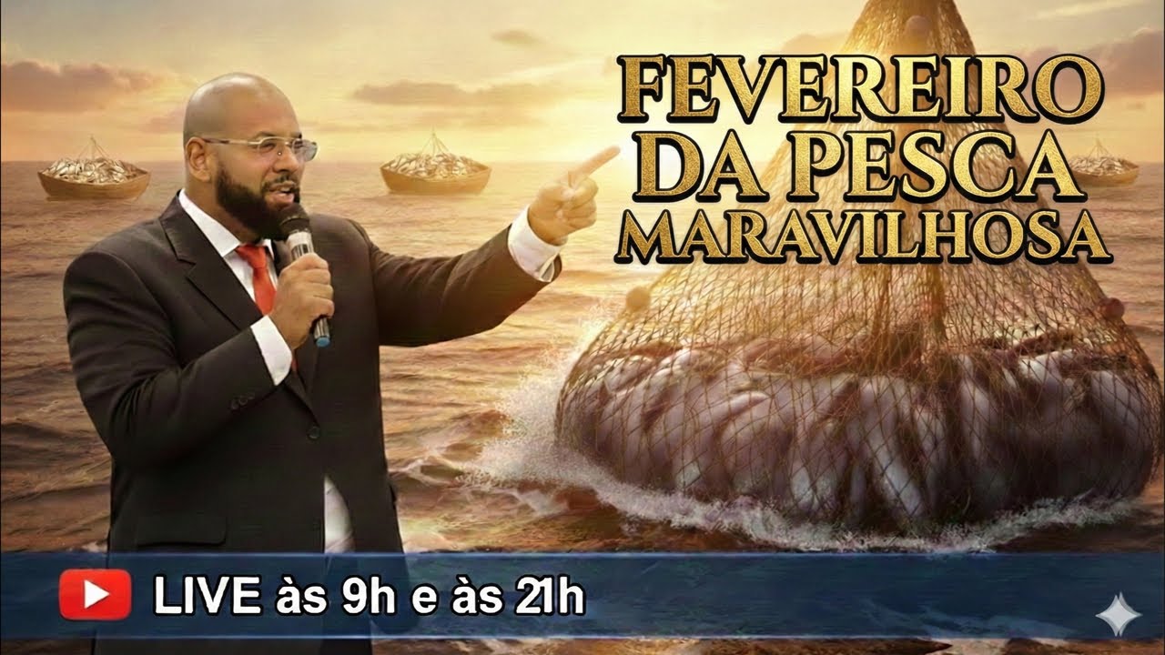 12ª ORAÇÃO DA MANHÃ DA PESCA MARAVILHOSA - 12/02/2026