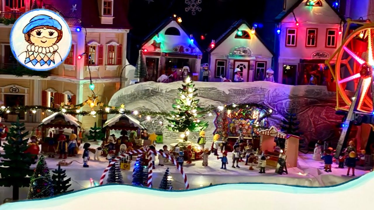 Weihnachtsmarkt 2025🎄🎅🏼🌟Große Playmobil Weihnachtsstadt ✨