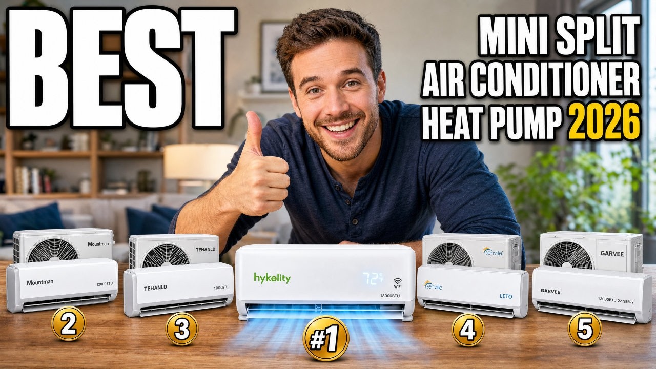 Best Mini Split Air Conditioners 2026 Find Which Heat Pump is Right for YOU