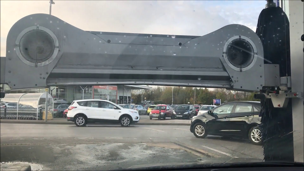 Tesco Car Wash Inside View