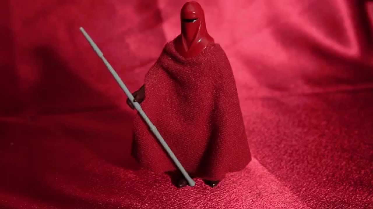 Vintage 80s EMPEROR'S ROYAL GUARD Kenner Toys Star Wars Action Figure Review HD