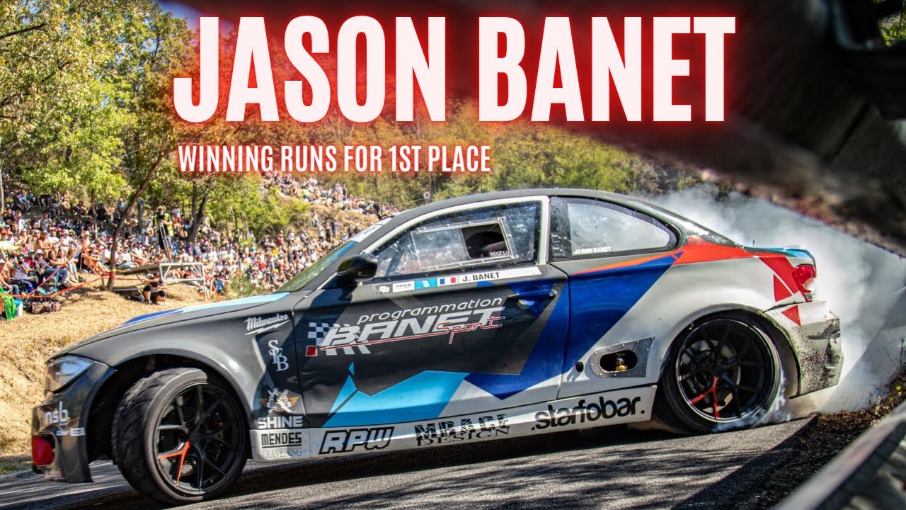 Jason BANET [ Winning Runs For 1st Place [ French Drift Championship 2022 [ Round 5 - Calmont -Touge