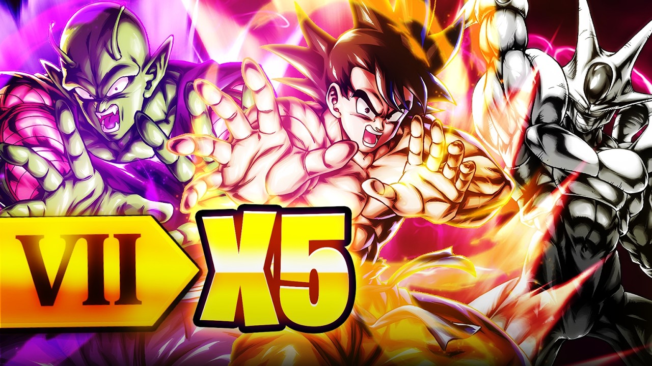 Окей??????????????? 5-кратно усиленные Зенкаем Гоку и Пикколо — это просто безумие!!! (Dragon Bal...