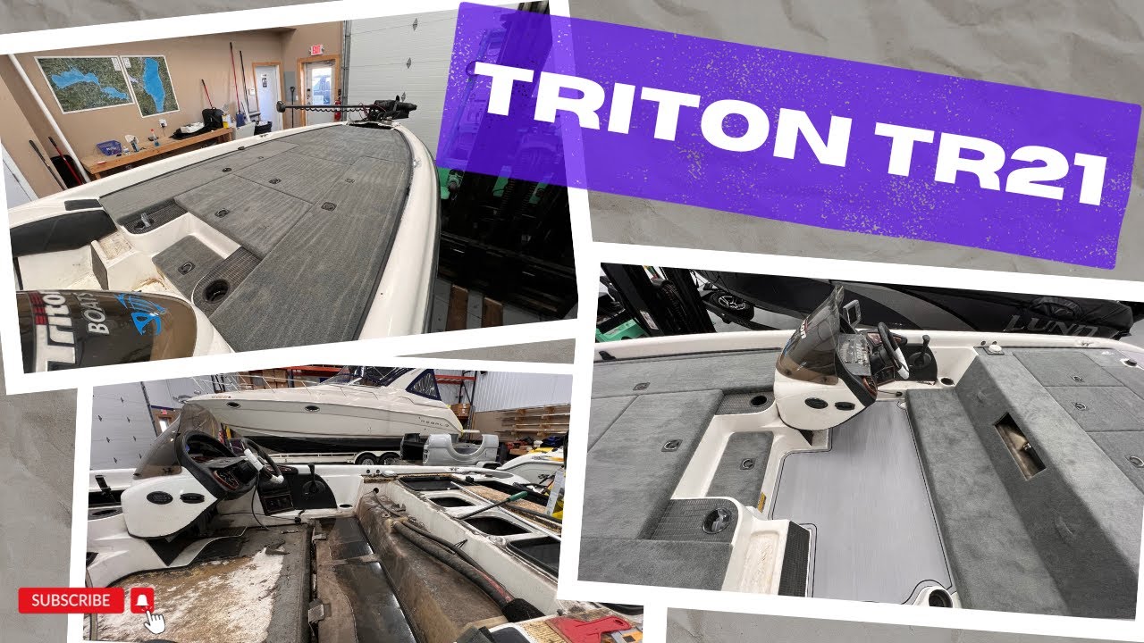 Restoring a fishing boat - Triton TR21 - EP 3 - GatorStep Install!!