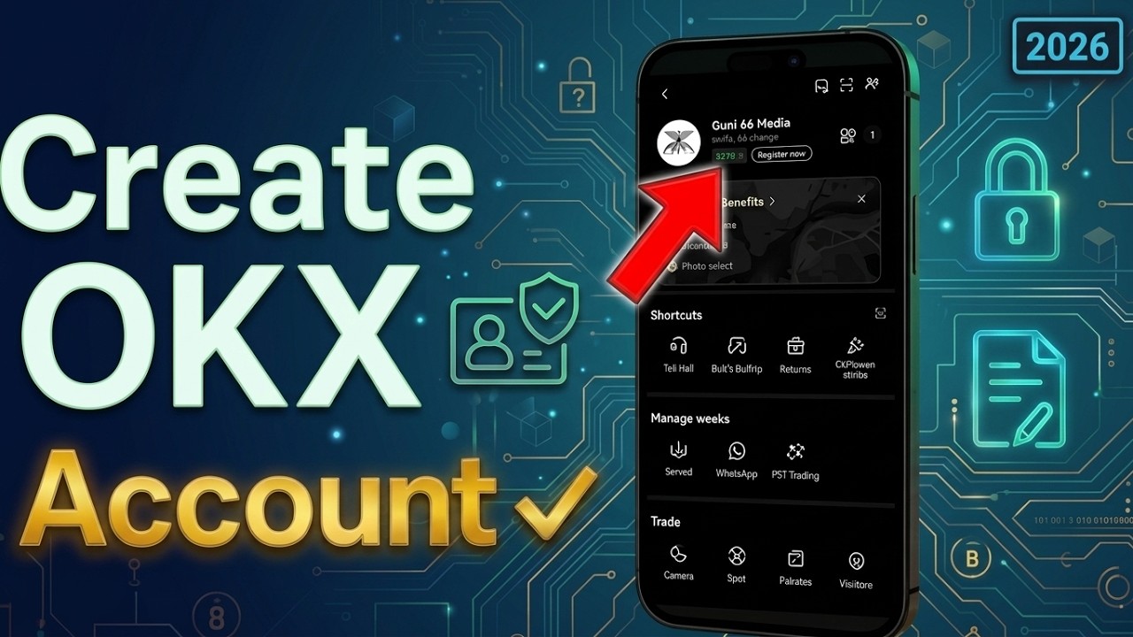 How to Create & Verify OKX Account (2026) ✅ Step-by-Step KYC Guide