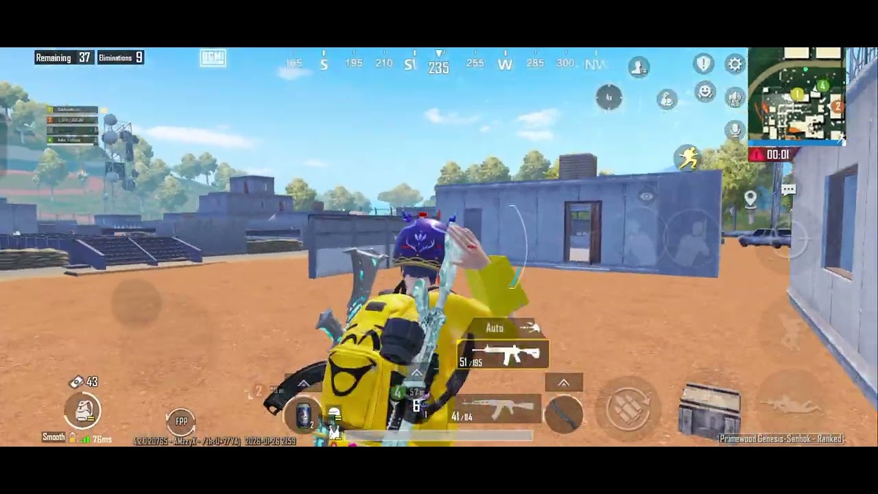 Old vibe sanhok is back 21 kills full Rush gameplay | Realme gt7 