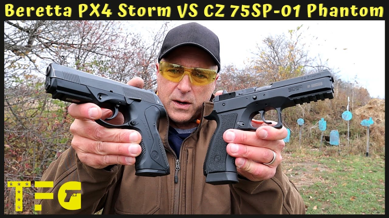 Beretta PX 4 Storm Vs CZ 75 SP-01 Phantom - TheFirearmGuy