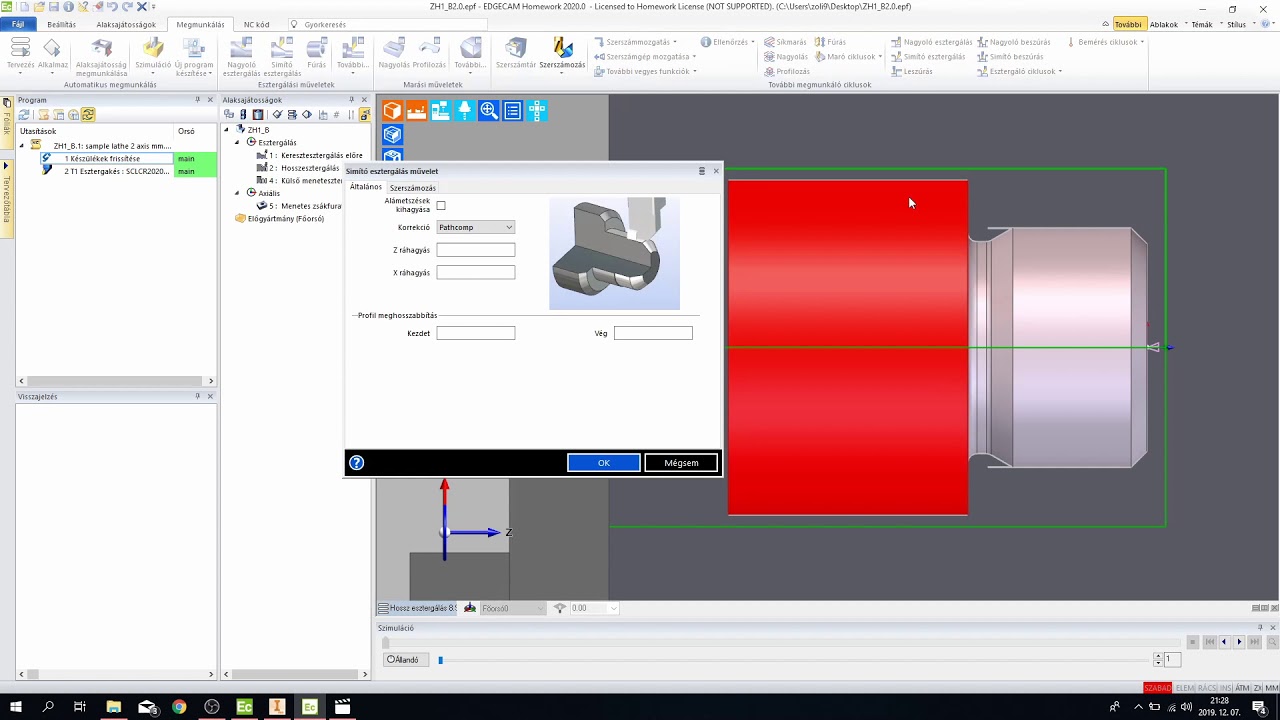EdgeCAM Tutorial