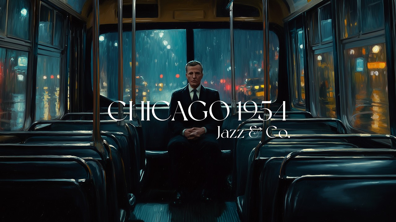 The Night Bus — 1950s Chicago Jazz for Sleep & Travel | Vintage Jazz Club