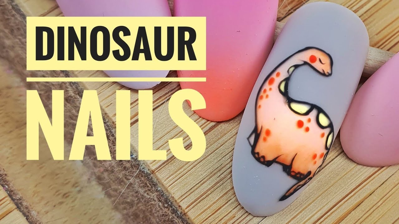 💅💅 :: Dinosaur Nails :: 💅💅 Nailart by Natalia