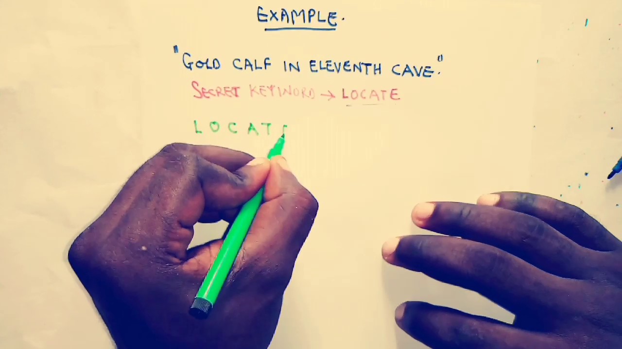 ENCRYPTION AND DECRYPTION USING SIMPLE COLUMNAR TRANSPOSITION CIPHER