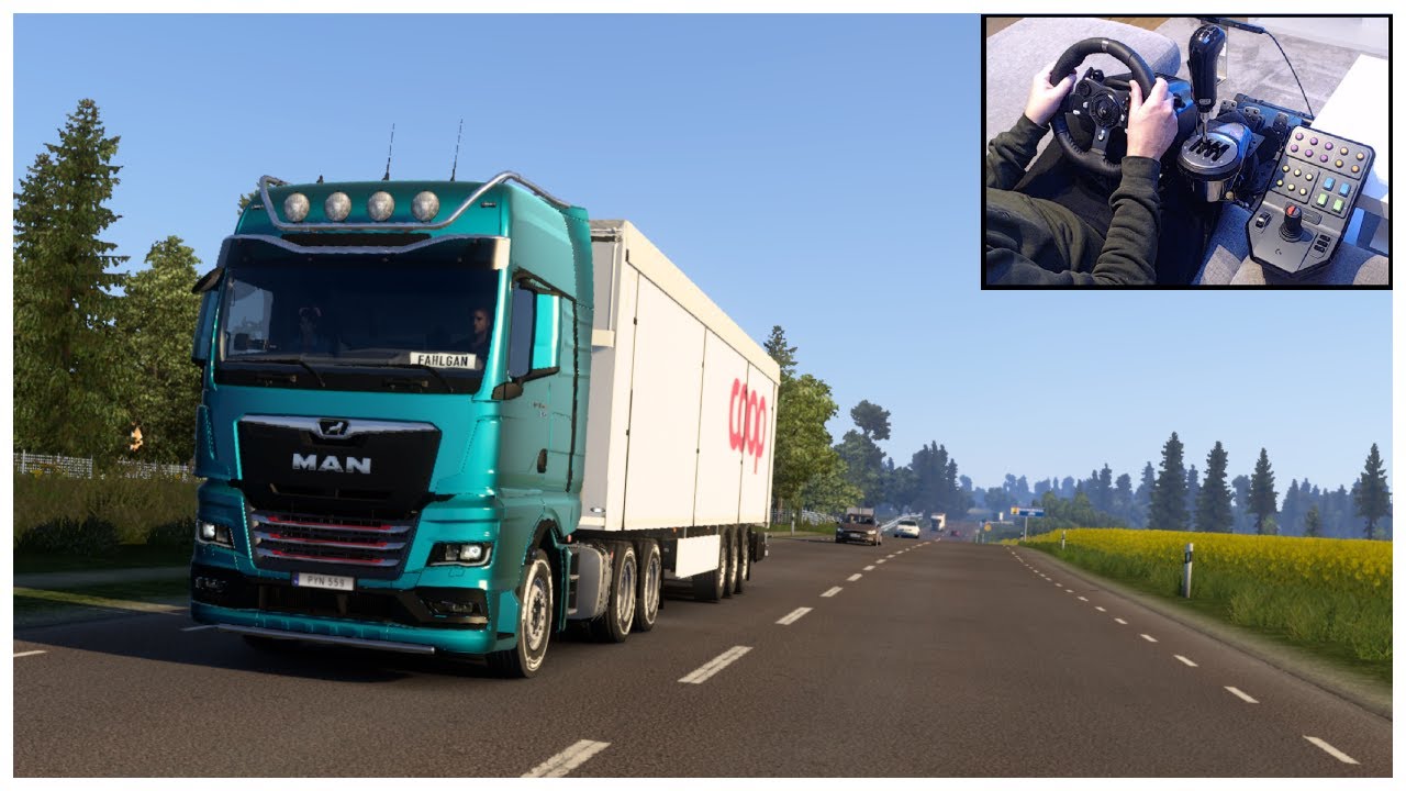 Euro Truck Simulator 2 | Logitech G29/G920 | Tobii Eye Tracker 5 | Thrustmaster TH8A | ETS2 Mods