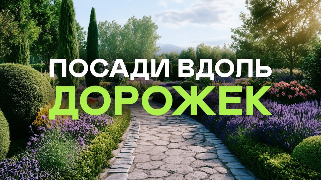 САД будет БОМБА! 30 лучших многолетников ВДОЛЬ ДОРОЖЕК