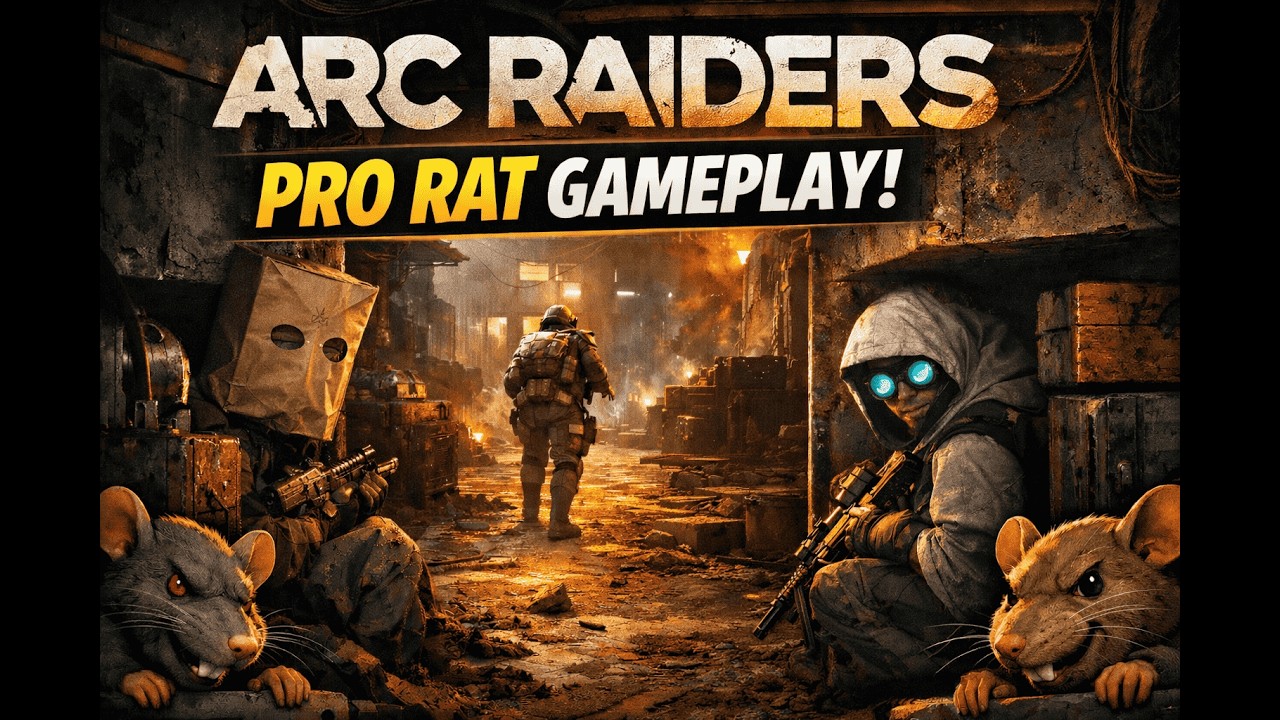 RATS in the making!!@PaperBagBandit #arcraiders #gaming #extractionshooter