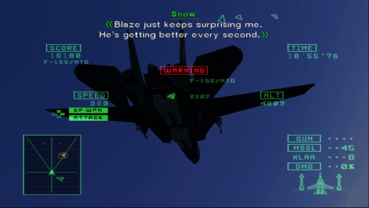 Ace Combat 5 - Stray Squadron vs. Grabacr Squadron