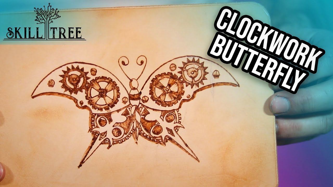 DIY Leather Burning Art