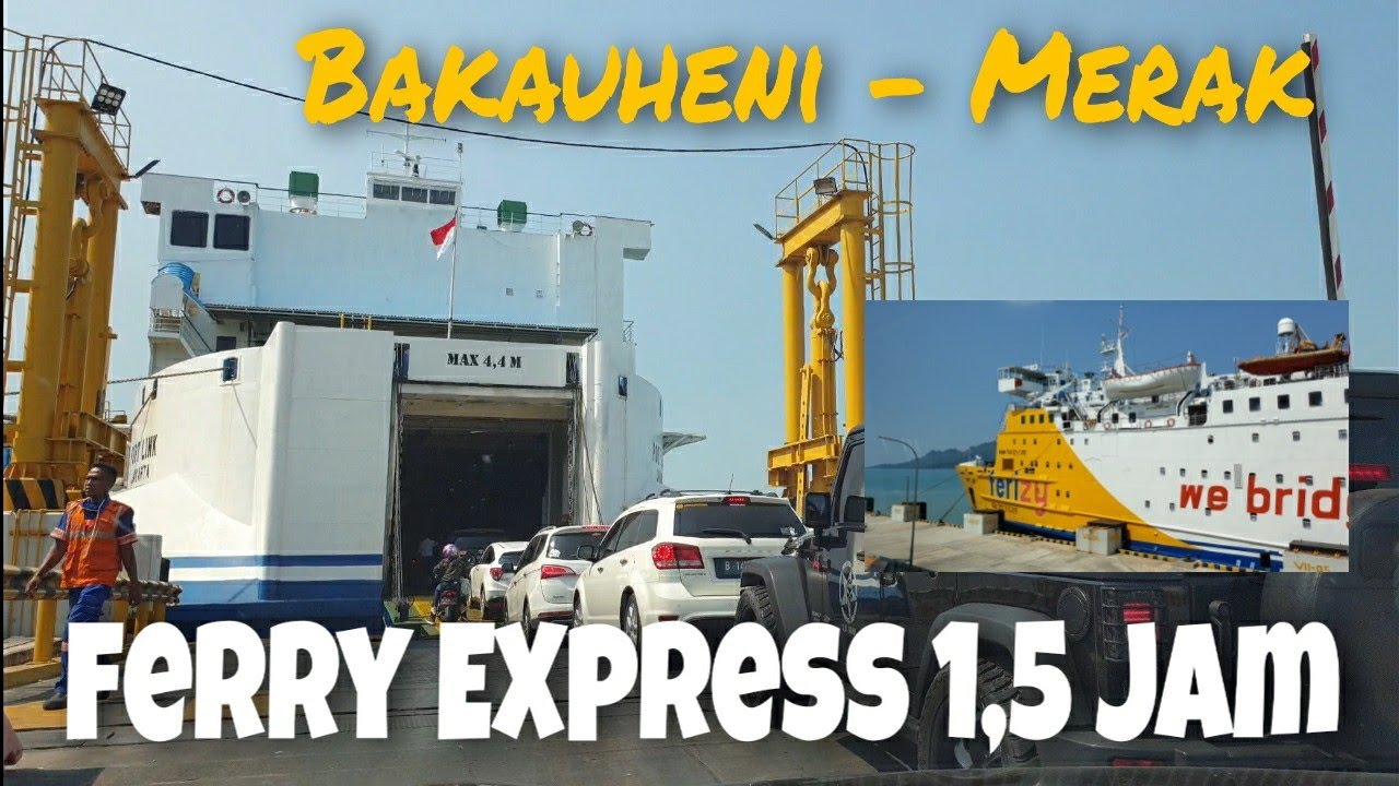 Naik Kapal Ferry Eksekutif Bakauheni - Merak | KMP PORTLINK 