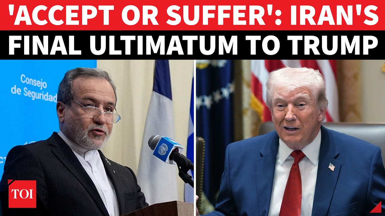 'CLOCK TICKING FOR AMERICA': From U.S. Soil, Iran FM Araghchi Warns Trump Of New War