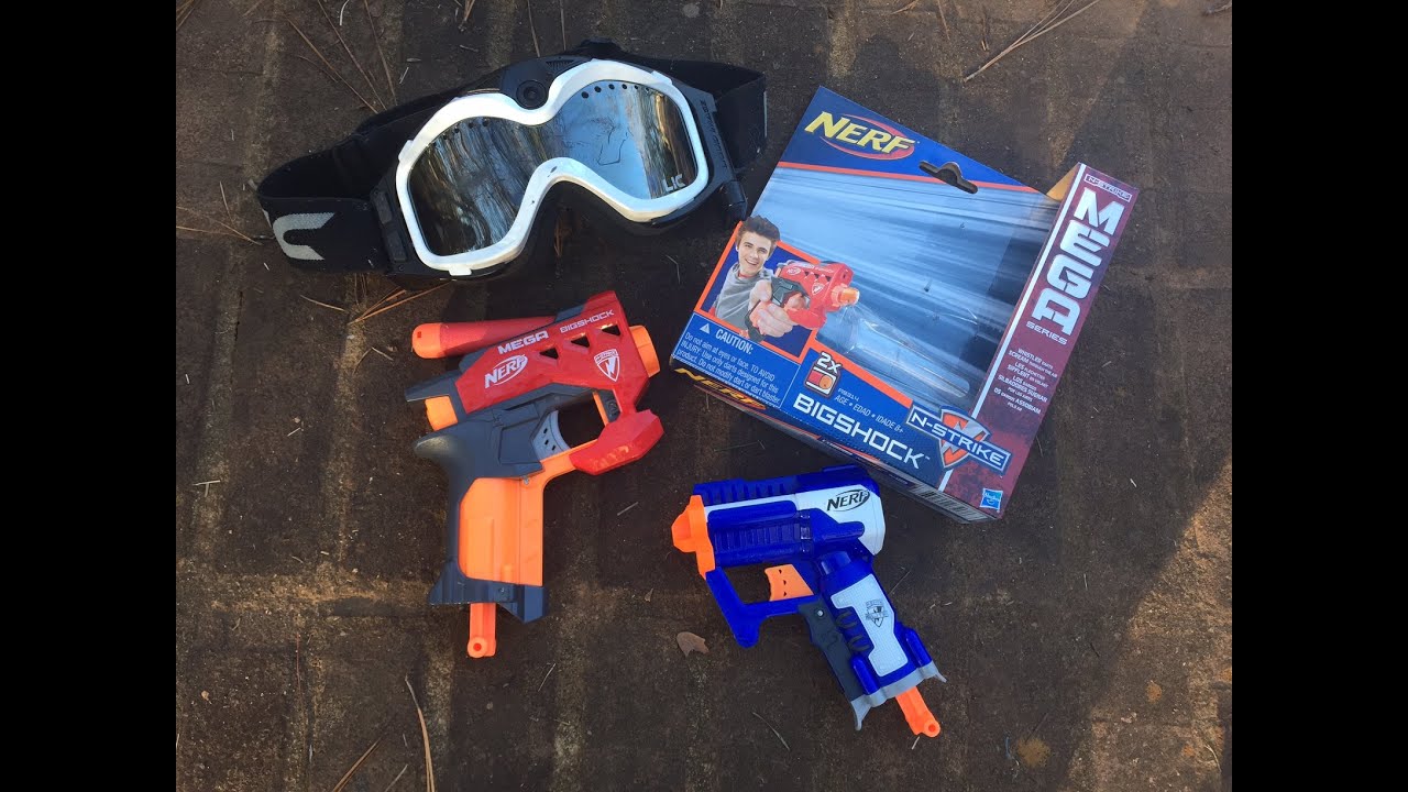 Honest Review: NEW 2015 Nerf BIGSHOCK Review (Full unboxing and demo)
