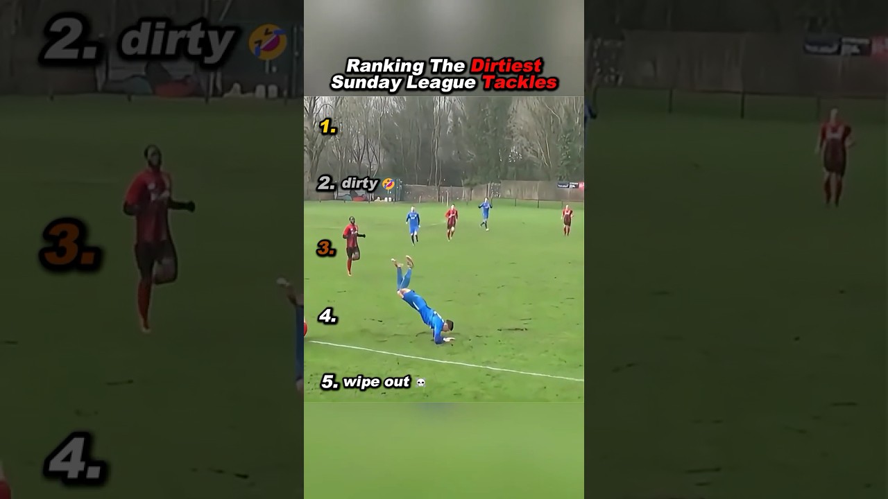 Ranking Dirty Sunday League Tackles 🤣