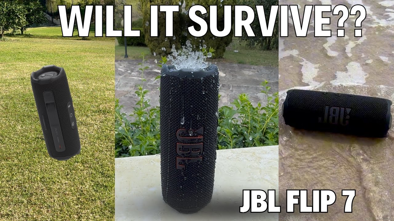 Обзор JBL Flip 7 (2025) | Тест на падение, тест в бассейне и сравнение с Flip 6