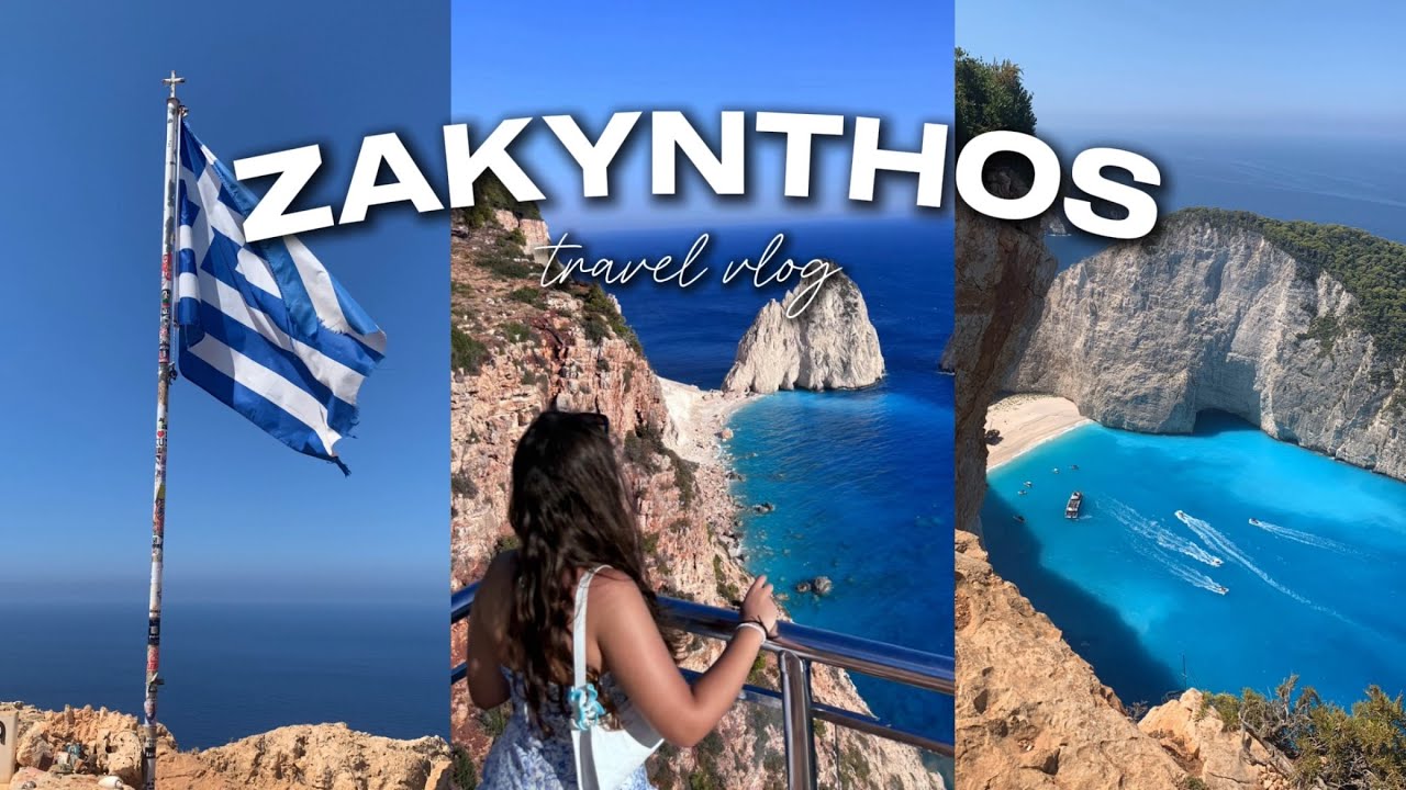 ZAKYNTHOS VLOG: greece, beaches, greek food….🇬🇷🤍🌊