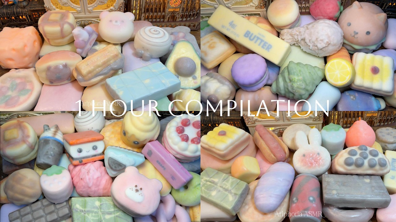1 HOUR COMPILATION of Wax Cracking ASMR ✨ | Relaxing Crunchy Sounds for Stress Relief #satisfying