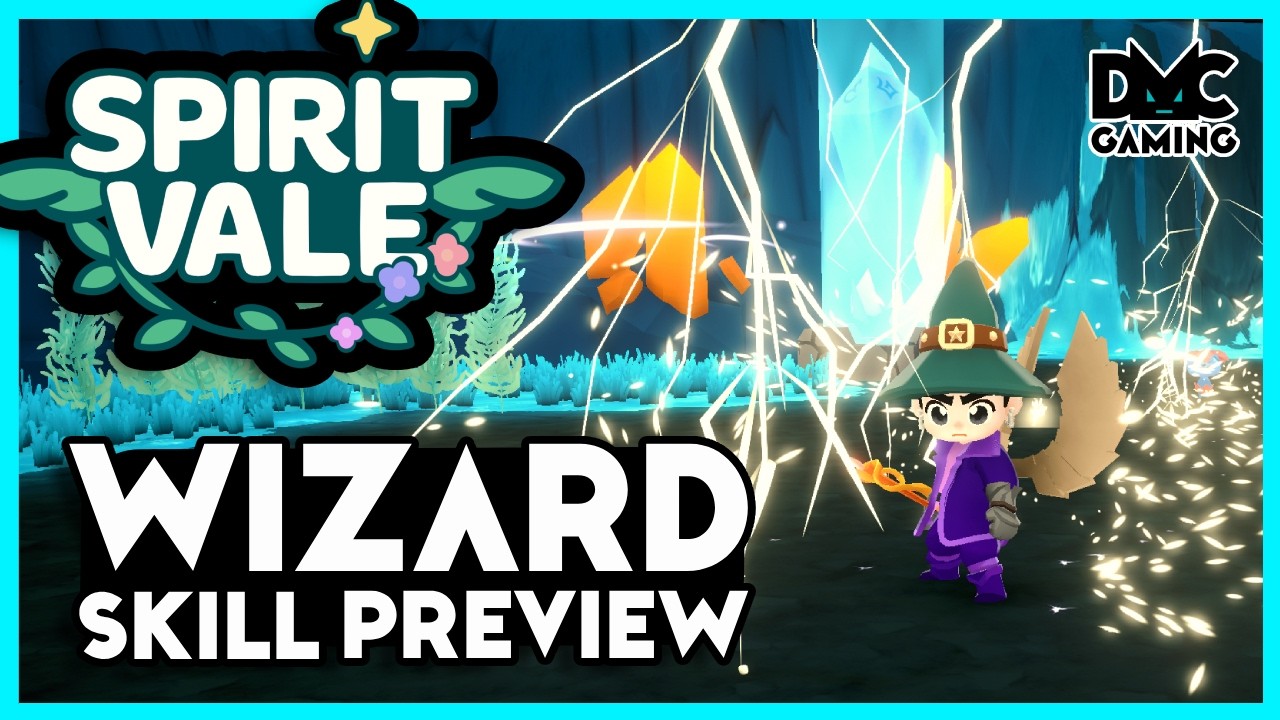 Best looking skills in Spiritvale? Mage and Wizard Skills Preview & Showcase