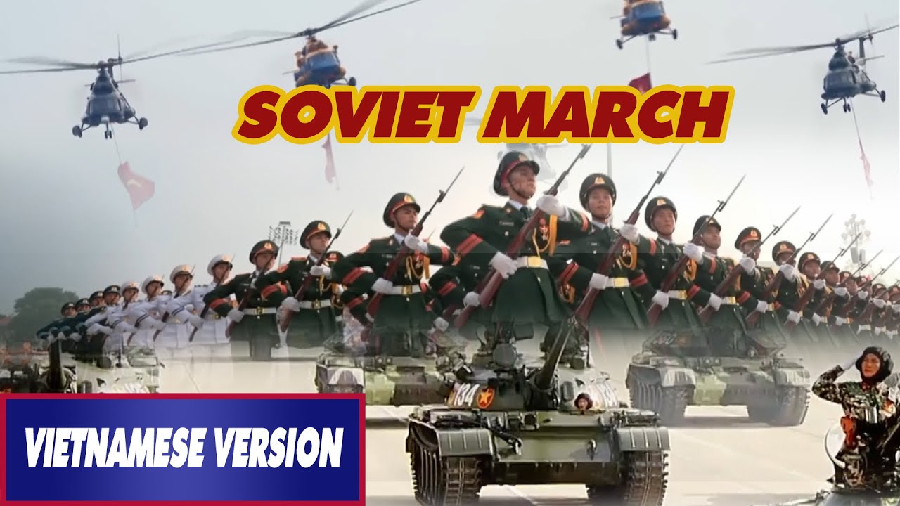 Đại Việt March (Soviet March Vietnamese Version) | VIETNAM MILITARY PARADE 2025 #A80