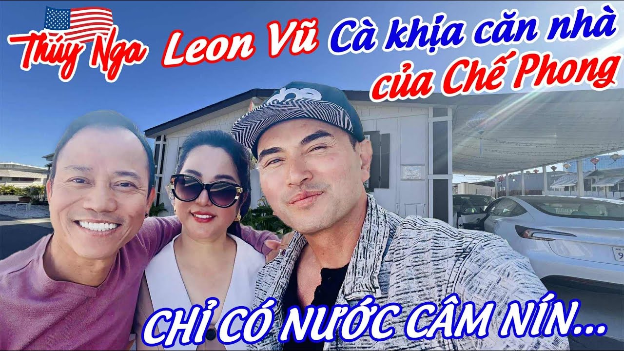 Leon Vũ cà khịa căn nhà của Chế Phong.. chỉ có nước Câm Nín …