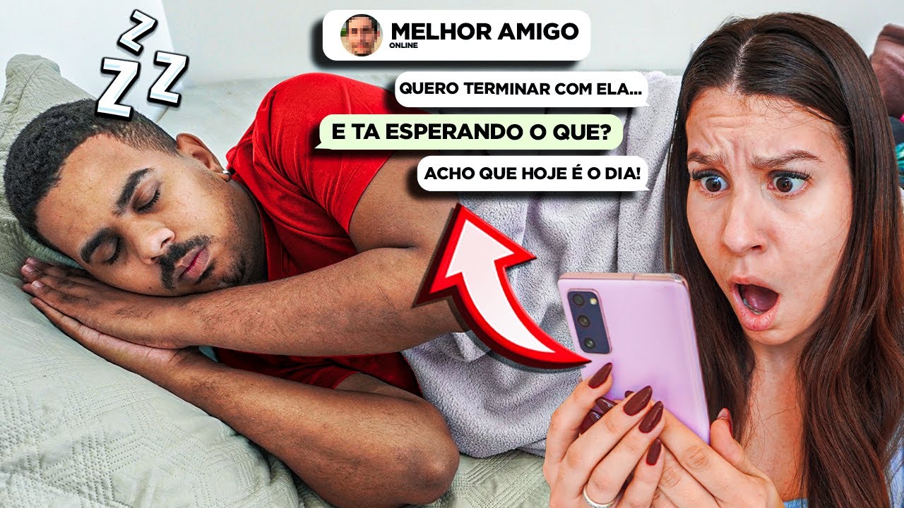FIZ UMA INSPEÇÃO SECRETA NO CELULAR DO MEU NAMORADO E ENCONTREI ALGO QUE NÃO DEVIA! - ABSURDO