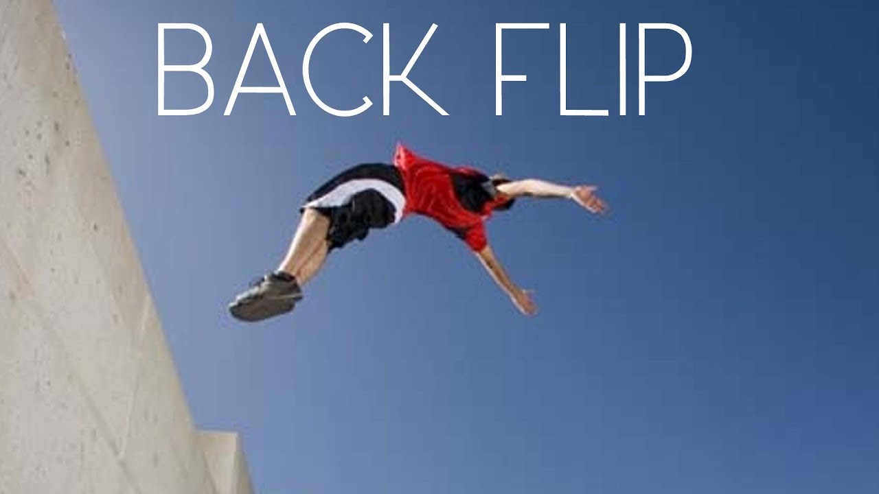 How To BACK FLIP Super Slow Motion Analysis