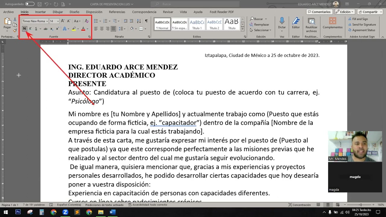 CARTA DE PRESENTACIÓN E INTRODUCCIÓN A LAS VIÑETAS