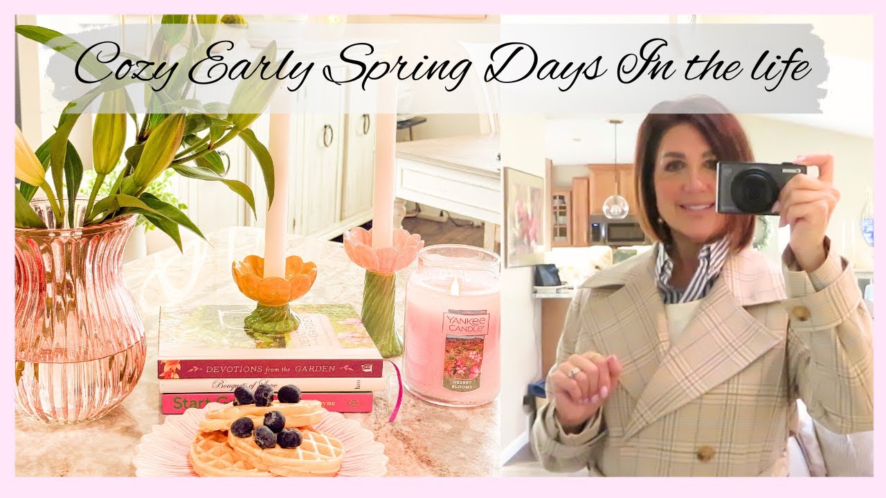Spring Reset & Self-Care 🌸 Shopping Haul + Easy Waffles | Spring Days In The Life