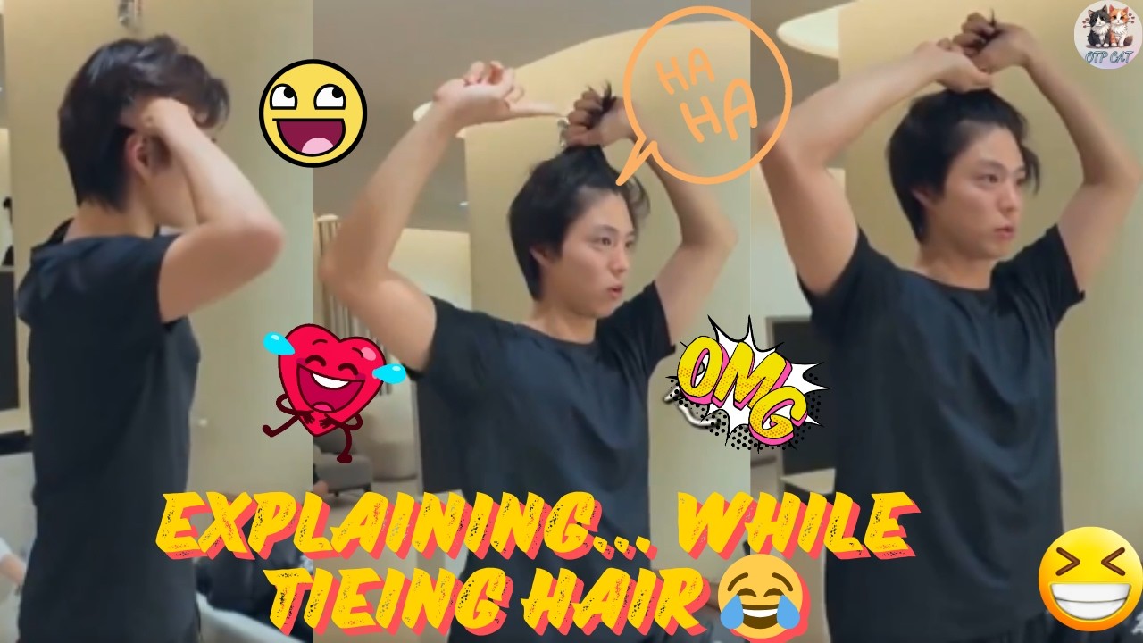 Park Bo-gum’s Effortful Hair-Tying Explanation Is Too Cute to Handle 😭✨