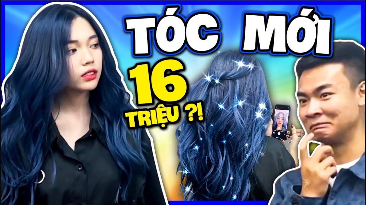 LINH NGỌC ĐÀM NHUỘM TÓC MÀU XANH TRENDY NĂM NAY | SỰ THAY ĐỔI CUỐI CÙNG CỦA NĂM