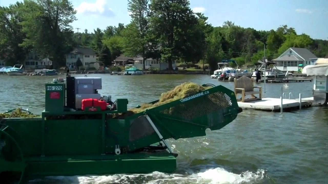 Aquamarine.ca - Aquatic Weed Harvester