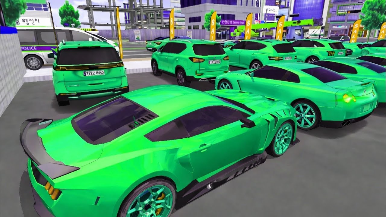 Today's All super car collection in store 🏪3D driving class 2 game and suv car wash centre #trending