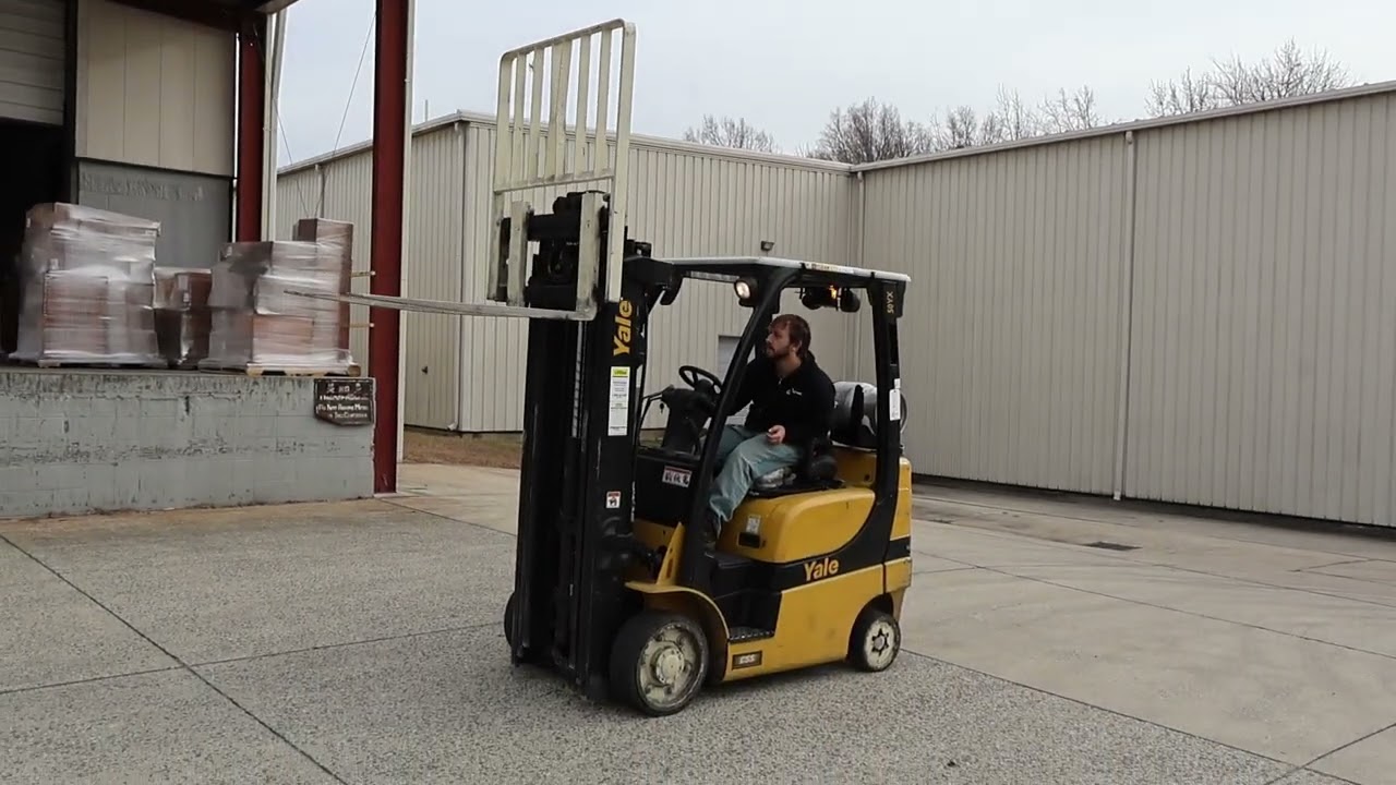 Yale 5K, LP, Cushion Tire Forklift Lot 1